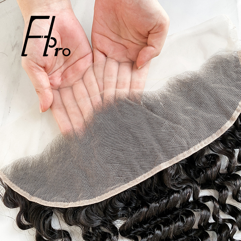 Wholesale 13x4 Lace Frontal Deep Wave Virgin Hair Unprocessed Hair